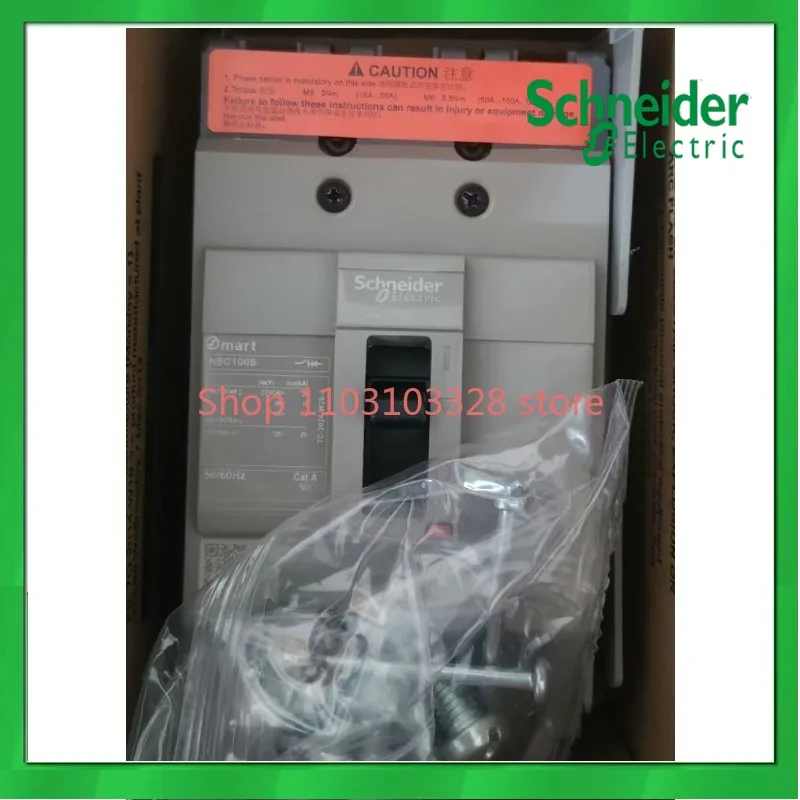 

Molded Case Circuit Breaker Leakage Protection Air Switch NSC100B-3P 32A 40A 60A 80A 100A NSC100B3100N 380VAC IEC60947 3P