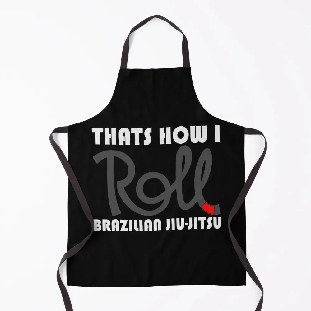 

BJJ - That's How I Roll - Black Belt Apron Home Supplies esthetician Kitchen For Men Apron