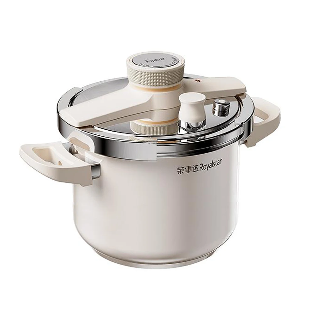 

Royalstar 4/6L Pressure Cooker 100kPa Multifunctional Pressure-Limited Explosion-proof 304 Stainless Steel Pressure Pot
