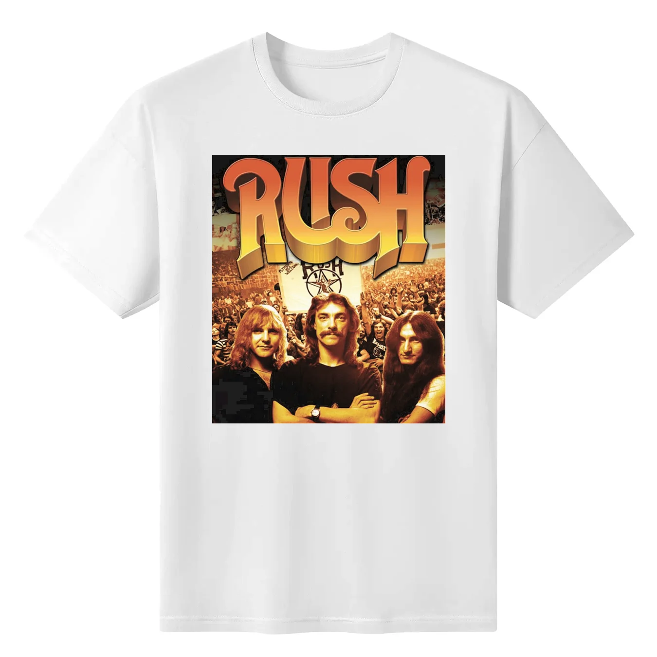 

Rush Band Tour 2024 T Shirt Couple Rush Album Y2K Basic Cotton T Shirts Summer Crew Neck Hip Hop Tees Wholesale Oversized Tops