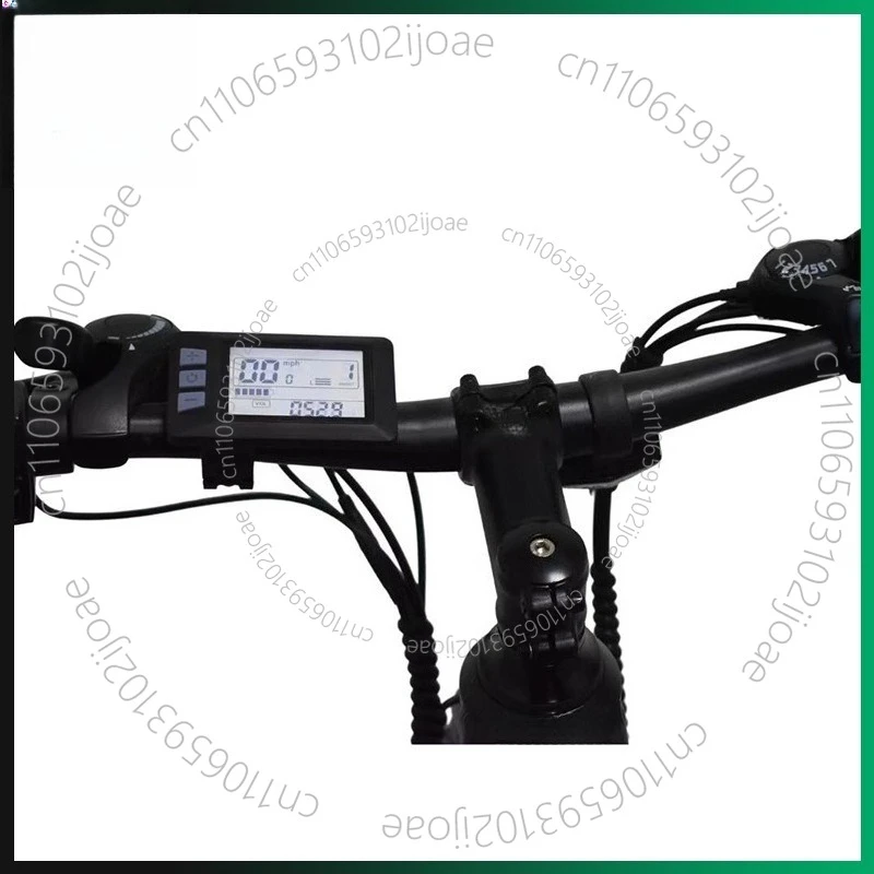 LCD-P3H Lithium Battery Display for Electric Scooter, Smart Dashboard Meter for Mountain Bike Two Wheel Scooter