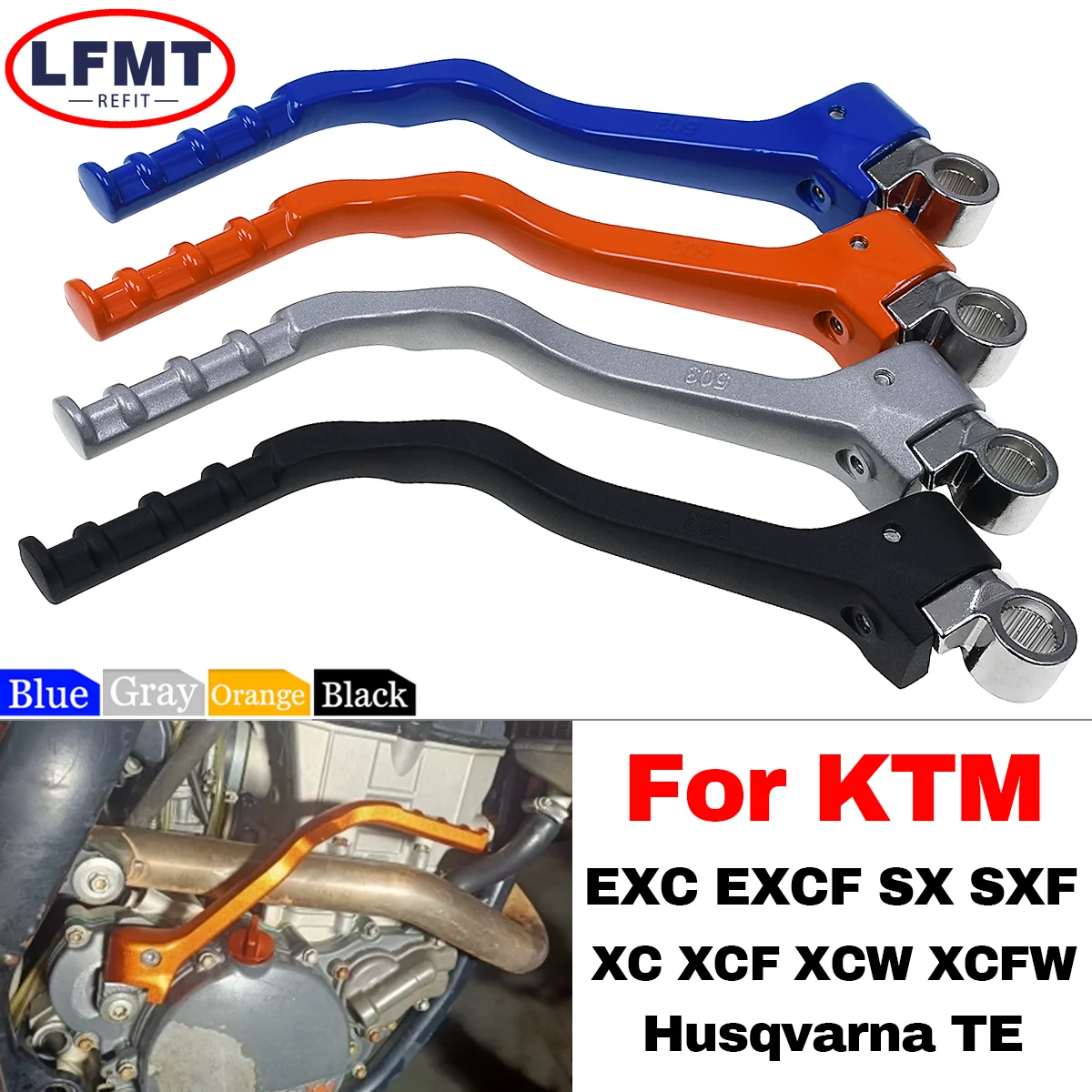 

Motocross Kick Start Starter Lever Pedal For KTM 250 300 350 400 450 500 525 530 EXC EXC-F XC XC-F XCW XCFW SX SX-F TE250 TE300i