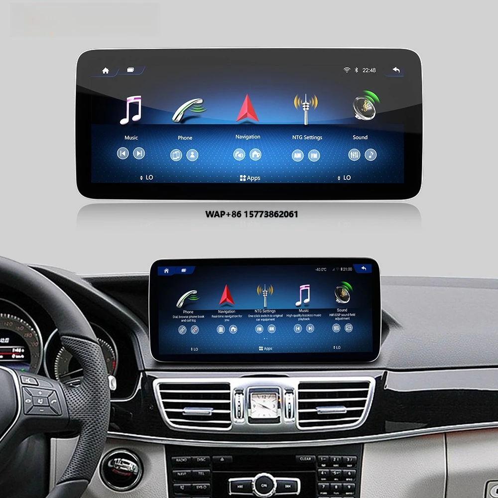 8GB +128GB 680 Cpu Android 14 Support 4G Dsp Carplay Navigation &  Car DVD Player Car Radio for E Class