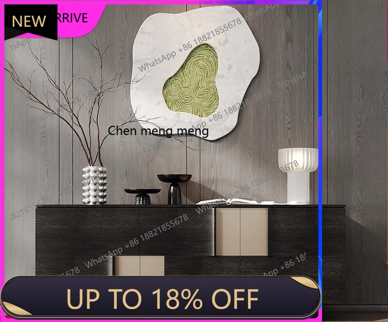 

M78 Light luxury dining side cabinet integrated storage against the wall, modern simplicity, solid wood porch cabinet