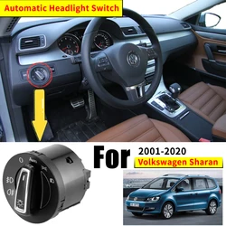 For Volkswagen VW Sharan 7M 7N 2001~2020 SEAT Alhambra Car Headlight Automatic Switch Accessories Upgrade Modificati 2007 2012