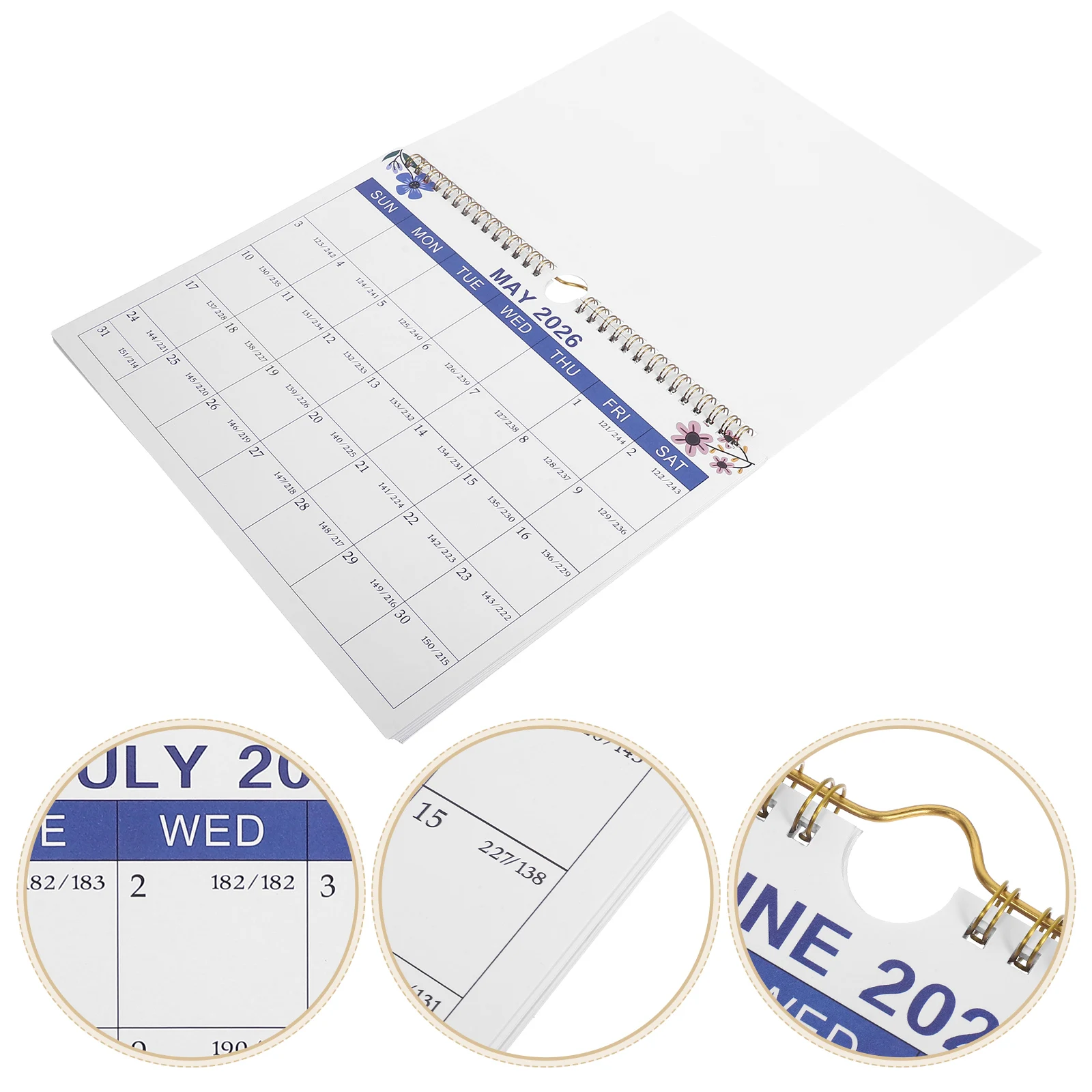 

18-Month Hanging 2025-2026 Large Monthly Planner Office Home Decorative Scheduling Organizer Hanging Planner Time Management