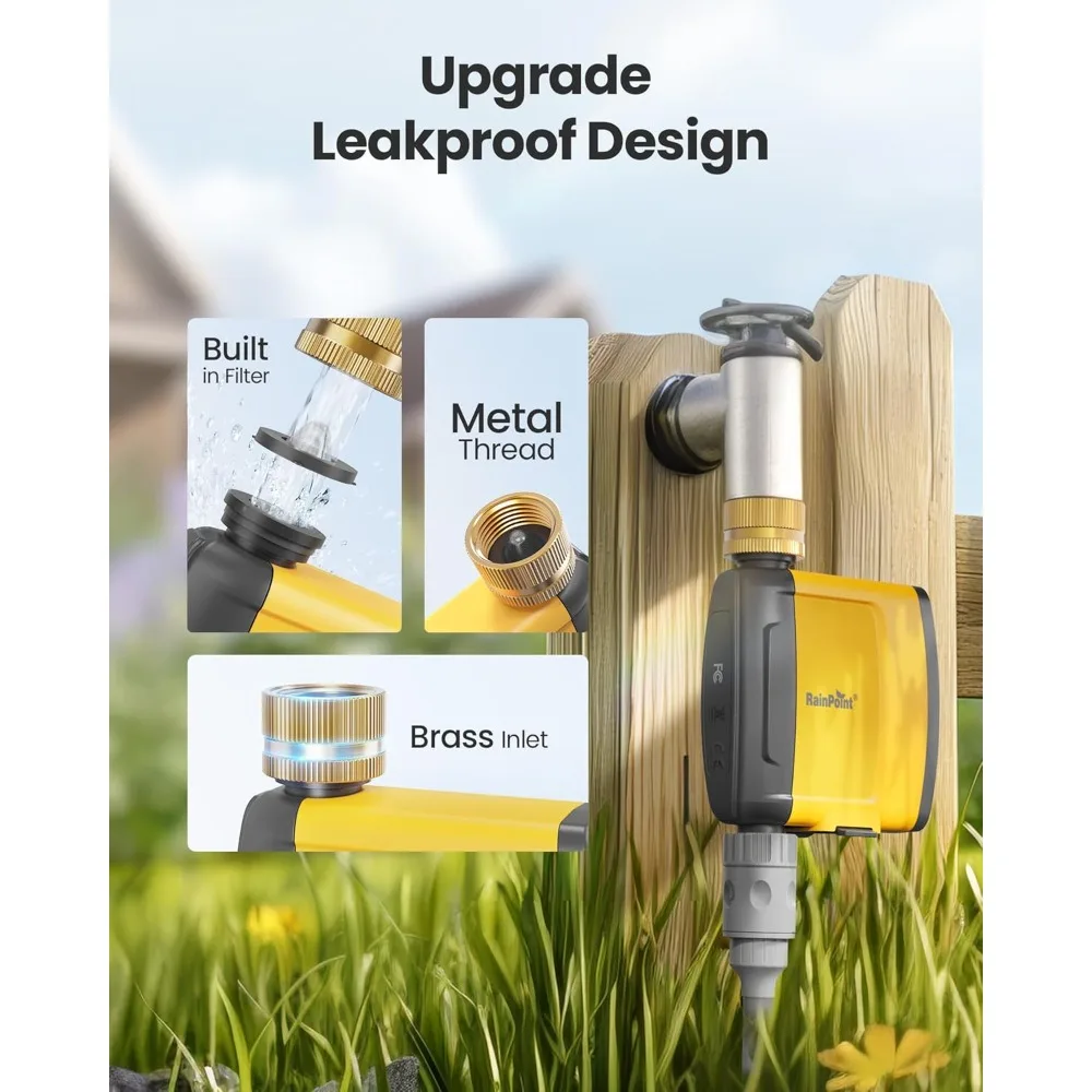 

Wi-Fi таймер воды умный шланг таймер контроллер орошения приложение голосовое управление задержка дождя