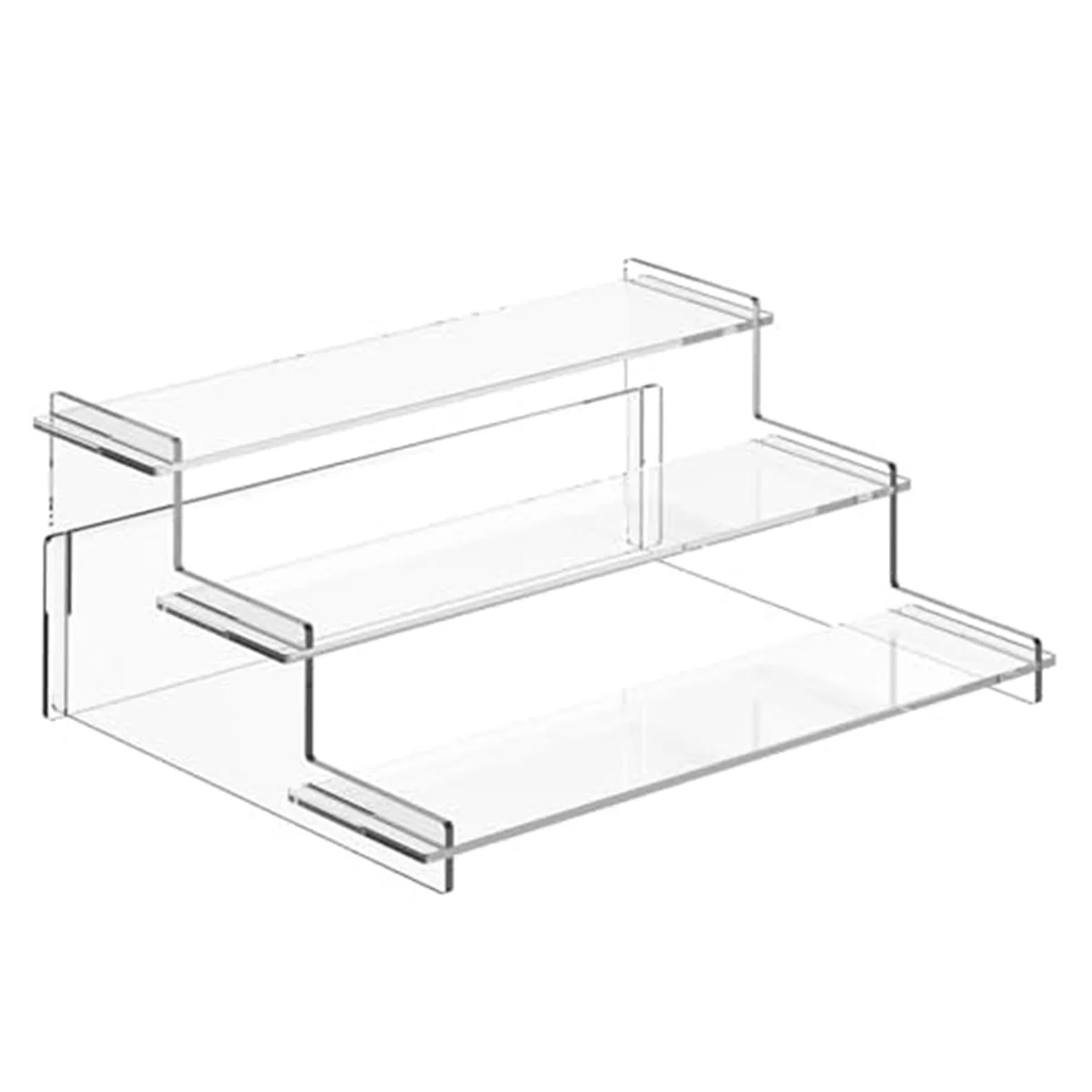 Acrylic Risers Display Stand, Cupcake Holder, Perfume Organizer Stand, Display Shelf for Figures and