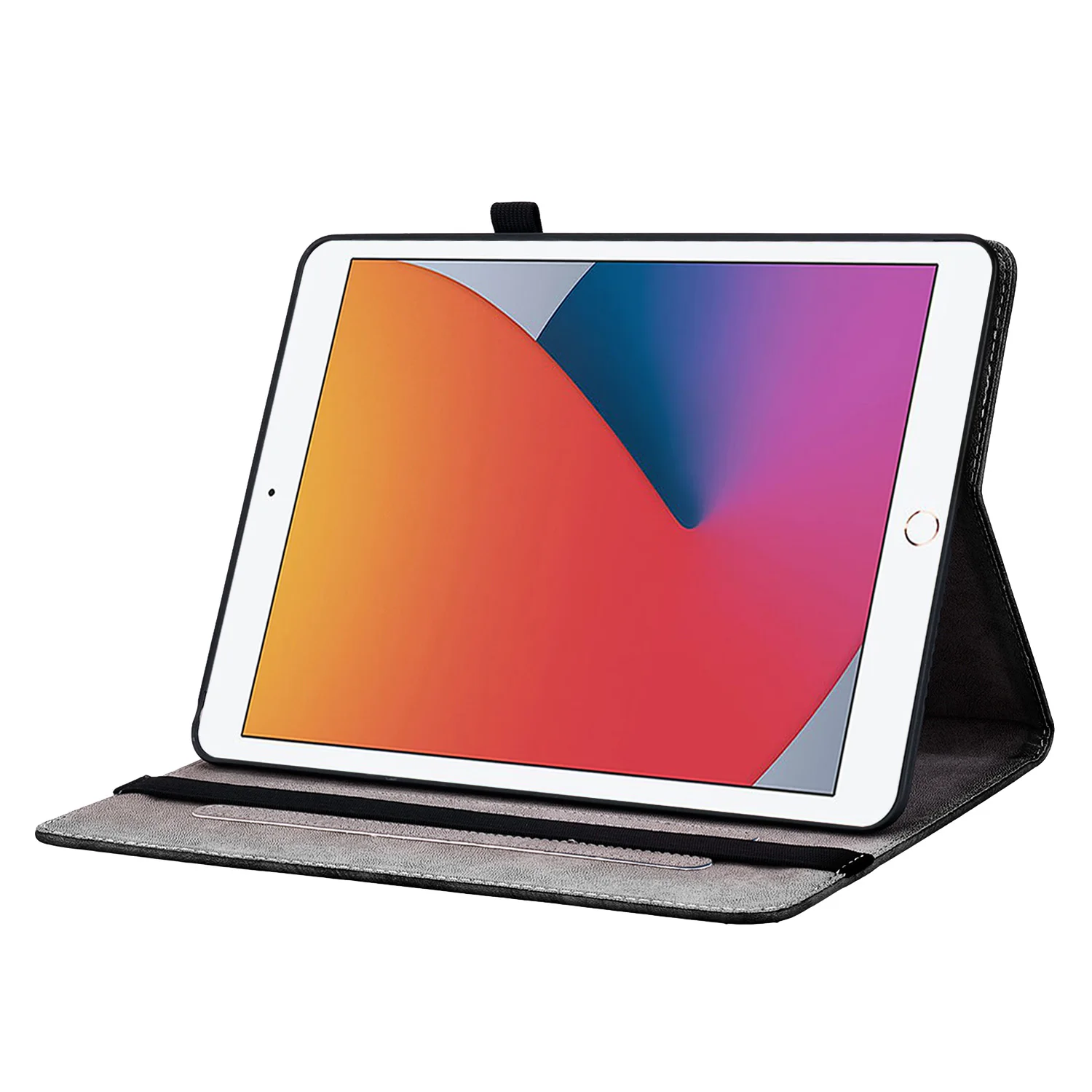Leather Case For iPad 10.2 (2021)  /  (2020)  /  (2019)  /  Air 10.5 inch (2019) Pattern Printed Stand Tablet Cover with Card Sl