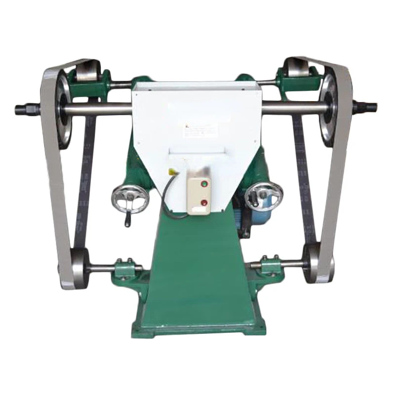 1PC Electric Sand Belt Machine 380V Triangle Sand Belt Grinding Polishing Machine Swing Arm Type Telescopic Sandblasting Machine