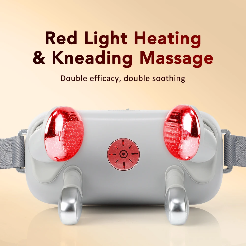 Wireless Neck And Back Massager Neck And Shoulder Kneading Massage Shawl Neck Cervical Relaxing Trapezius Massager Voice control