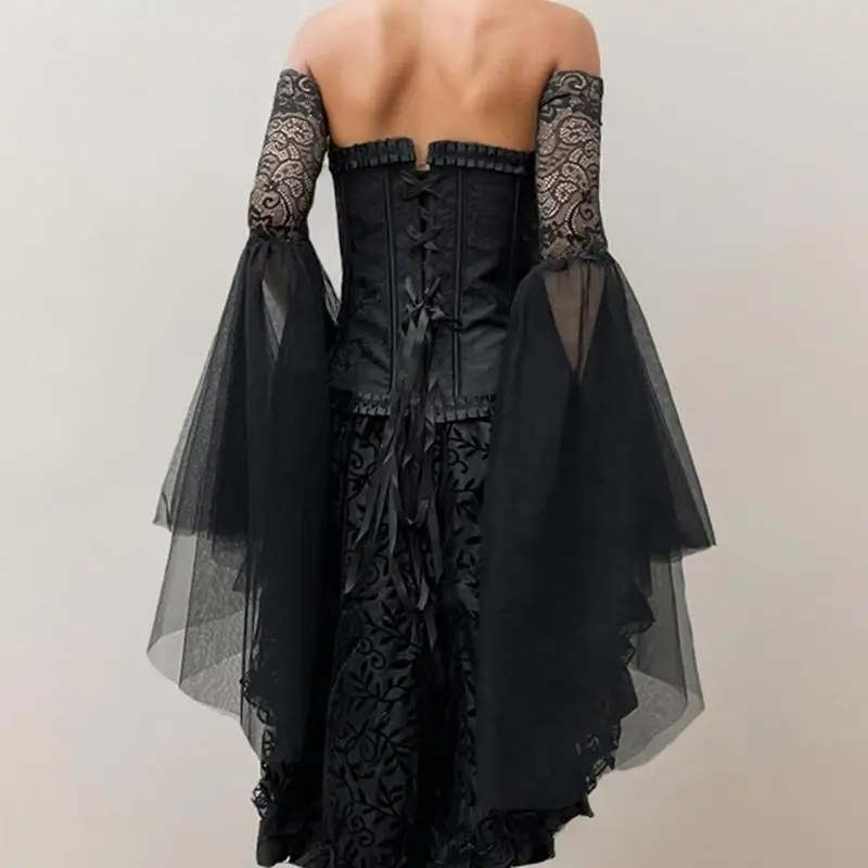 Tay áo ren thanh lịch bao gồm ARMWear for Women Trang phục và bữa tiệc chủ đề Y08E
