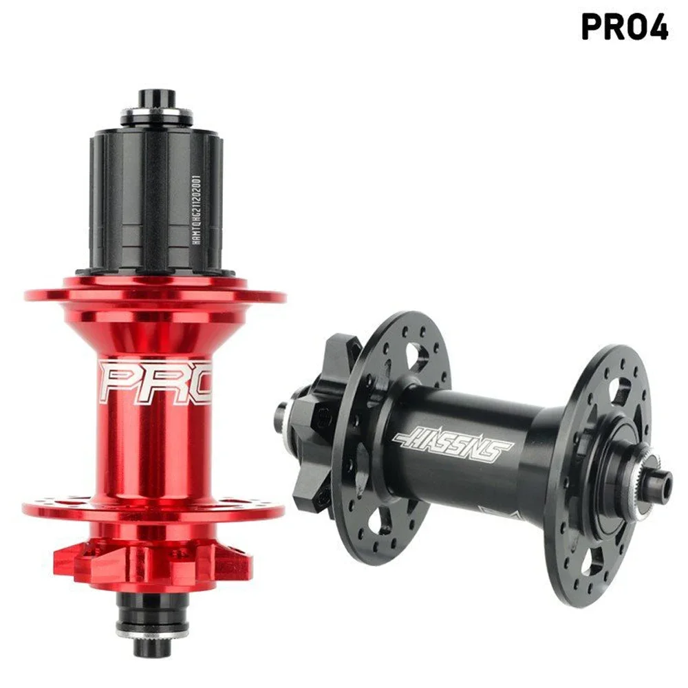 HASSNS PRO4 HG/XD/MS Bicycle Flower Drum 120 Ring 4 Bearings 6 Claw Mountain Bike Flower Drum 32/36 hole 11s12 speed bike hub