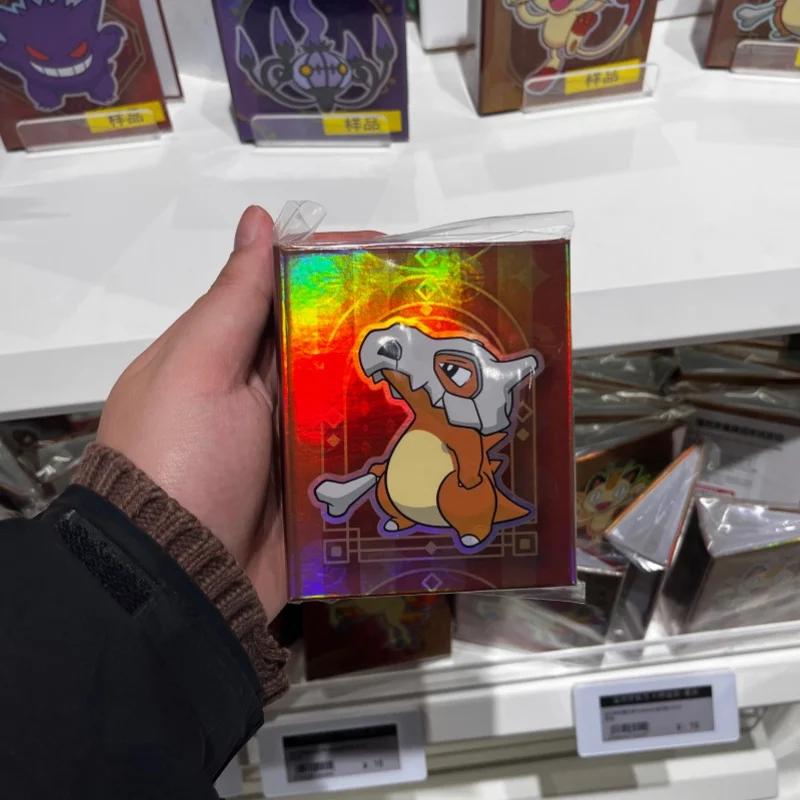 Hot Sale Genuine PokéMon Gem Limited Edition Mini Theme Card Collection Card Book Kara Crystal Lights Genggui Small Card Book - view 4