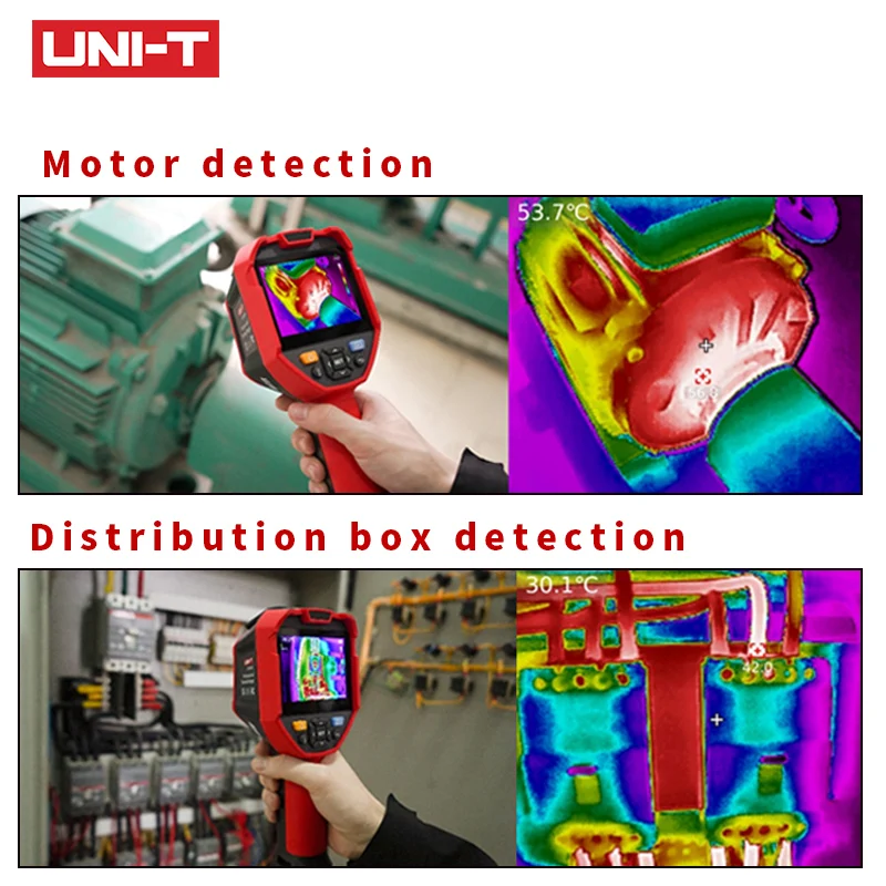 UNI-T UTi260E Thermal Imager Camera 25Hz resolution 256x192 PCB Circuit Industrial Testing Floor Heating Thermometers