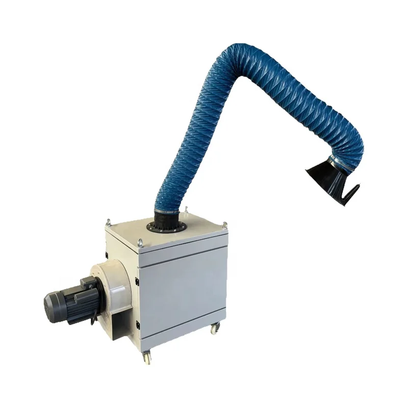 2025Industrial Welding Fume Cleaner Dust Collector Exhaust Arm for Manufacturing Plant Motor Welding Dust Extractor