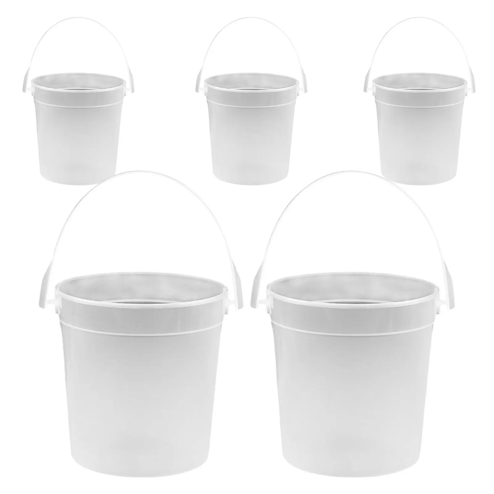 

Набор из 5 прозрачных емкостей для мытья кистей, круглые, из полипропилена, с утолщенным краем, легко моются, разборные, для художественных инструментов, для студии художника