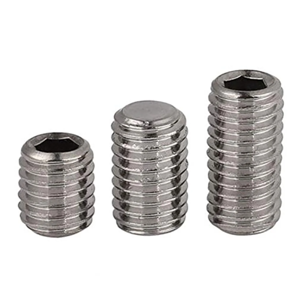 400 buah M5 Stainless Steel Hex Hexagon Socket Meter Set sekrup aneka Kit Allen Cup Point Grub sekrup Set baut dengan wadah