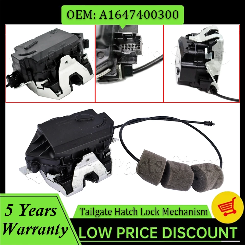 

Rear Tailgate Hatch Door Lock Mechanism For Mercedes-Benz W251 W164 A1647400300 A1647400735 A1647400435 1647400735 1647400300