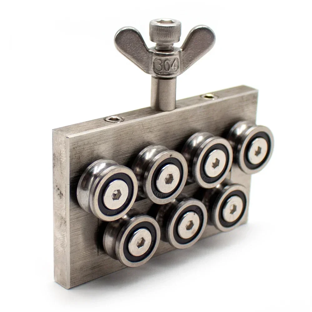 Manual Cable 7-Wheel Straightener 1-2.5MM Copper Stainless Steel Iron Wire Straightening Machine