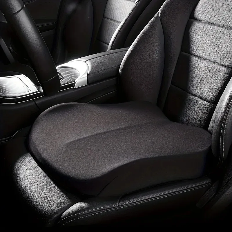 Memory Foam Car Seat Pad Single-Piece Heightening Beautifying Breathable Comfortable Slow Recovery Butt Pad