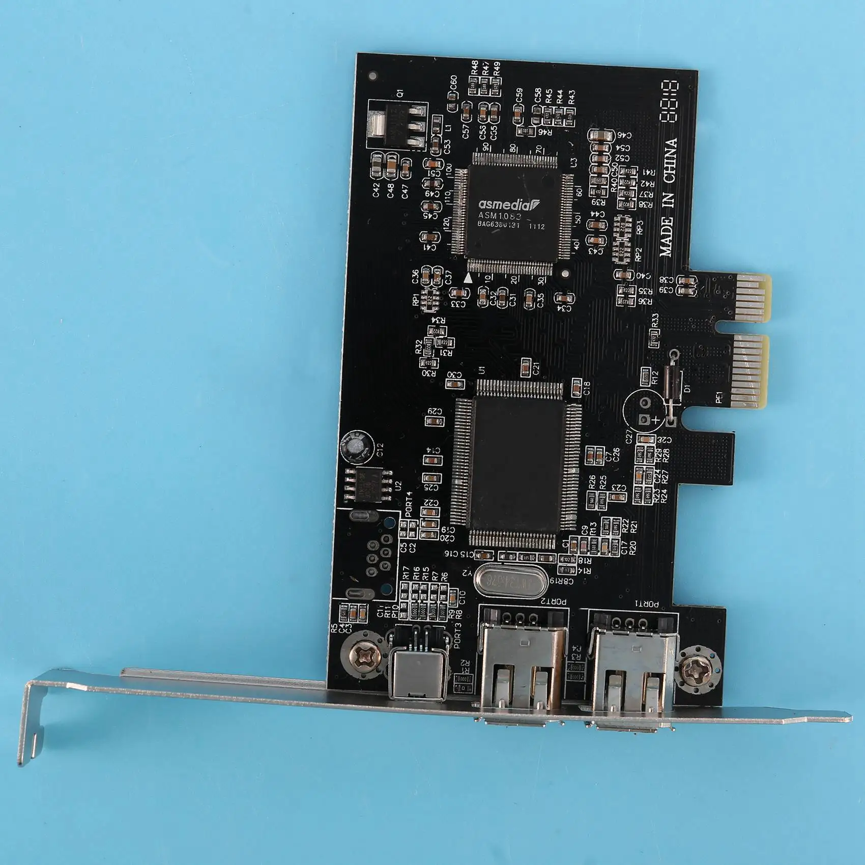New!!1394 Firewire Card,Pcie 3 Ports 1394A Firewire Expansion Card, PCI Express To External IEEE 1394 Adapter Controller