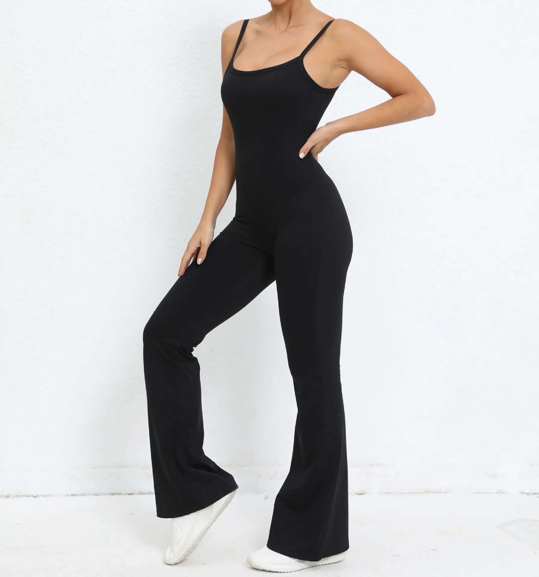 8 Colors Yoga Jumpsuits Women Hollow Out Sleeveless Solid Sexy Bodycon Rompers Backless Fashion Casual Streetwear Sporty Overall