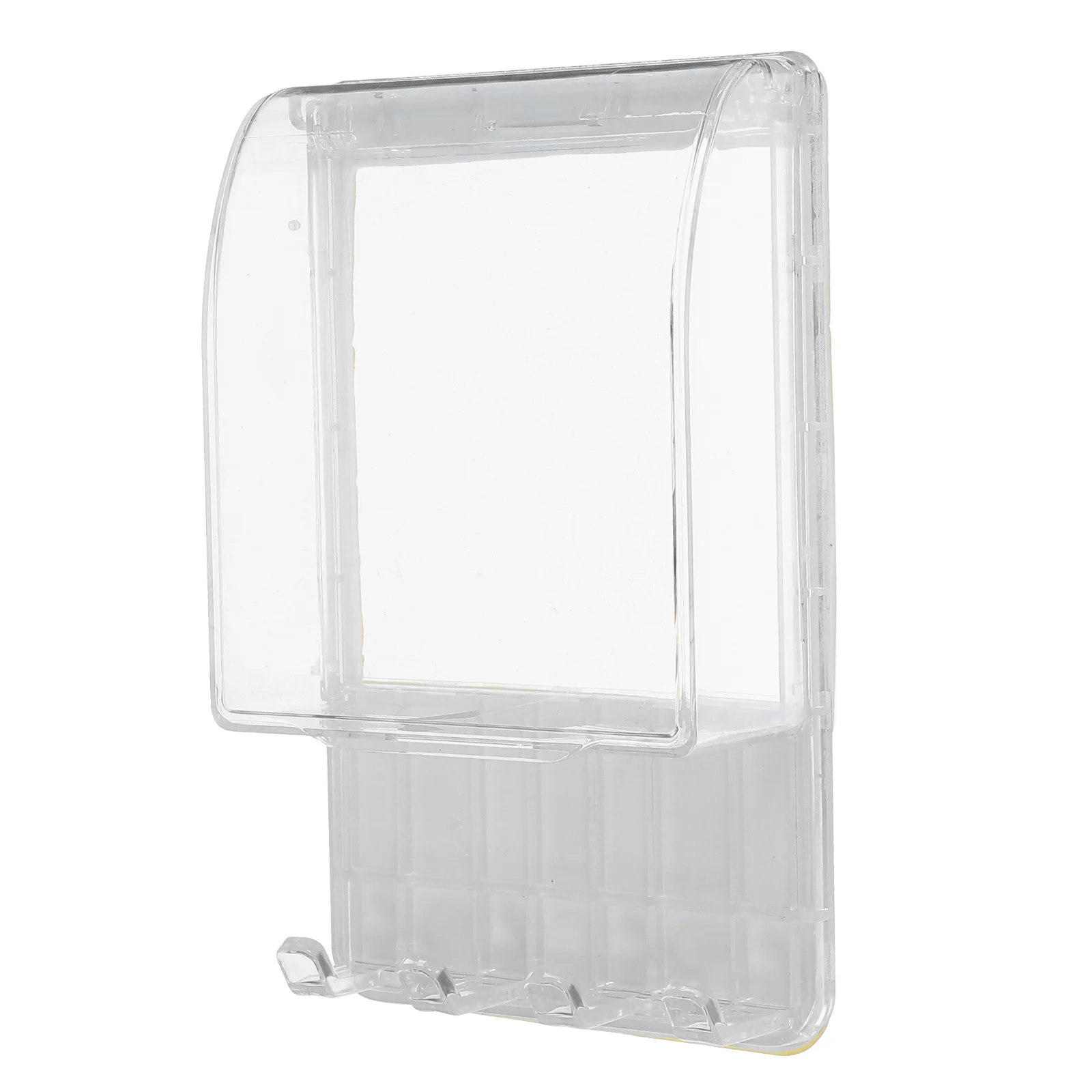 

2Pcs Waterproof Socket Cover 86-Type Adhesive Electrical Outlet Protector Bathroom Kitchen Splashproof Box Built-in Hook