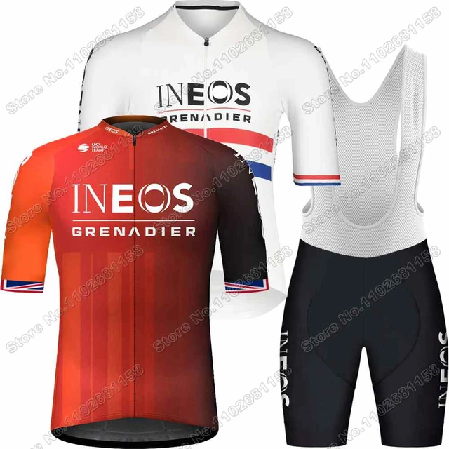 2024 Ineos Grenadier UK Cycling Jersey Set British Champion Geraint Thomas Cycling Clothing Men Road