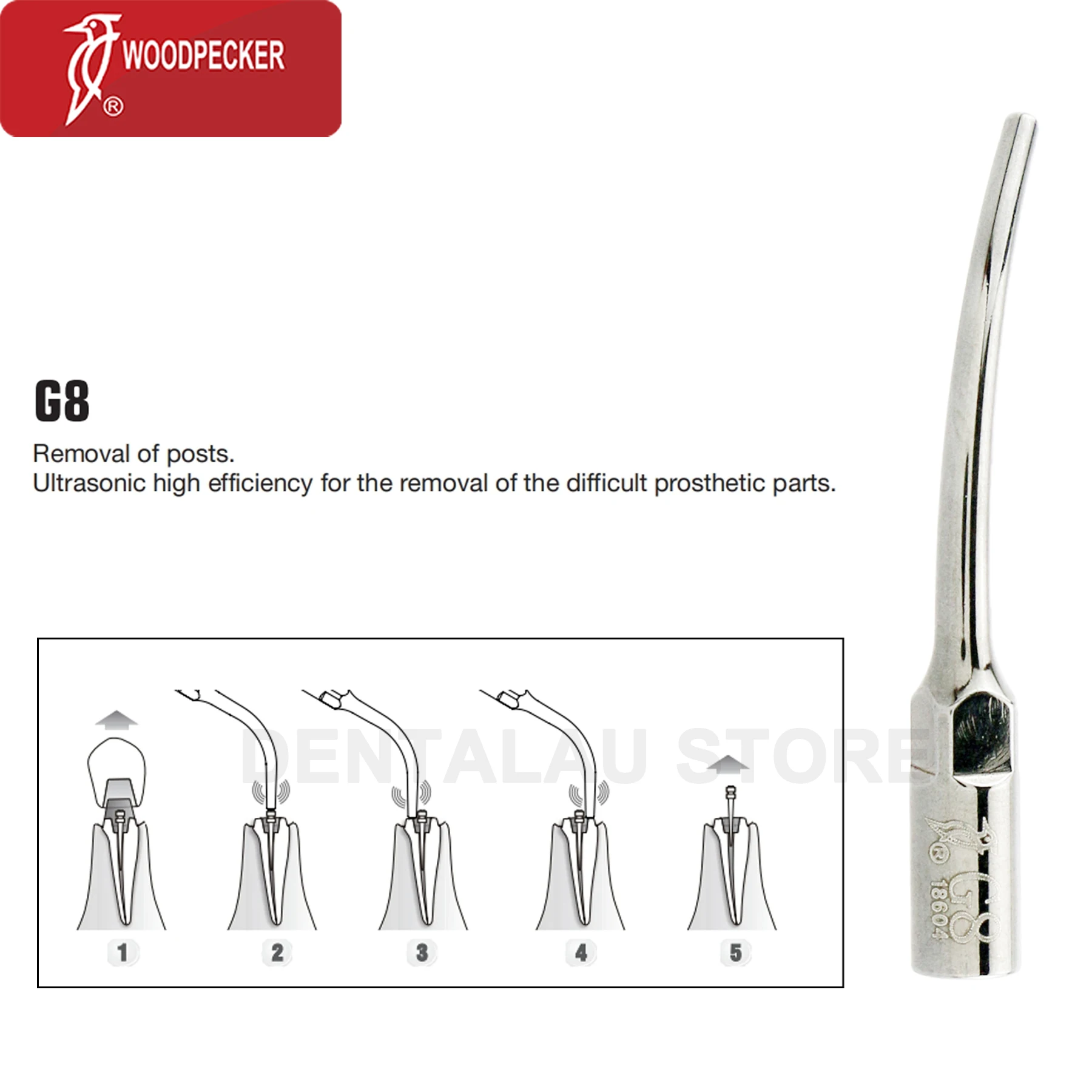 

G8 Woodpecker Dental Ultrasonic Scaler Tips Periodontics trentment Fit EMS Ultrasonic Scaler Handpiece handle