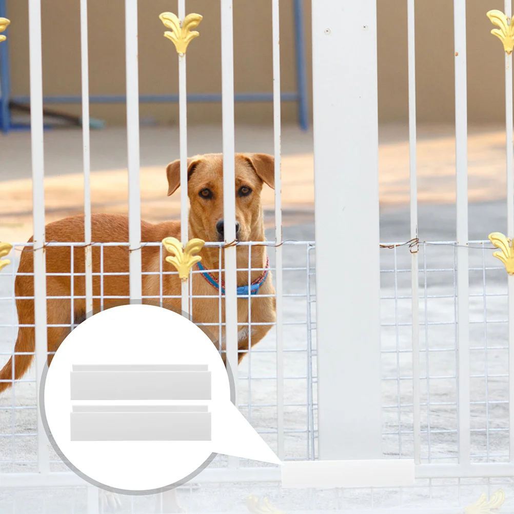 

4Pcs U-Shaped Pet Gate Groove Reinforcement Slot Dog Fence Support Feet Safety Barrier Stair Gate Fittings Fence Support