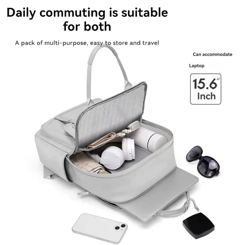 Maternity and baby bag 2025 new multifunctional USB mommy bag mommy bag mommy bag maternity bag mommy bag backpack