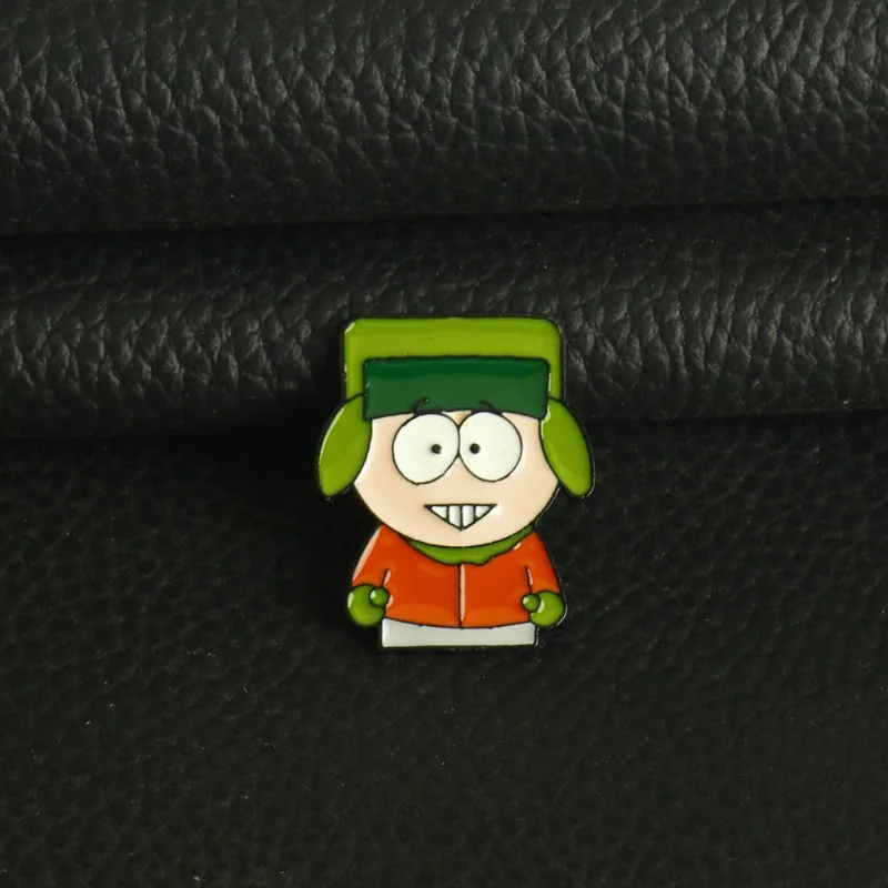 7 قطعة/المجموعة الكرتون التلفزيون فيلم كارتمان الشكل شارات التلبيب دبابيس لحقائب الظهر لطيف شارة الملابس مجوهرات الملابس والاكسسوارات