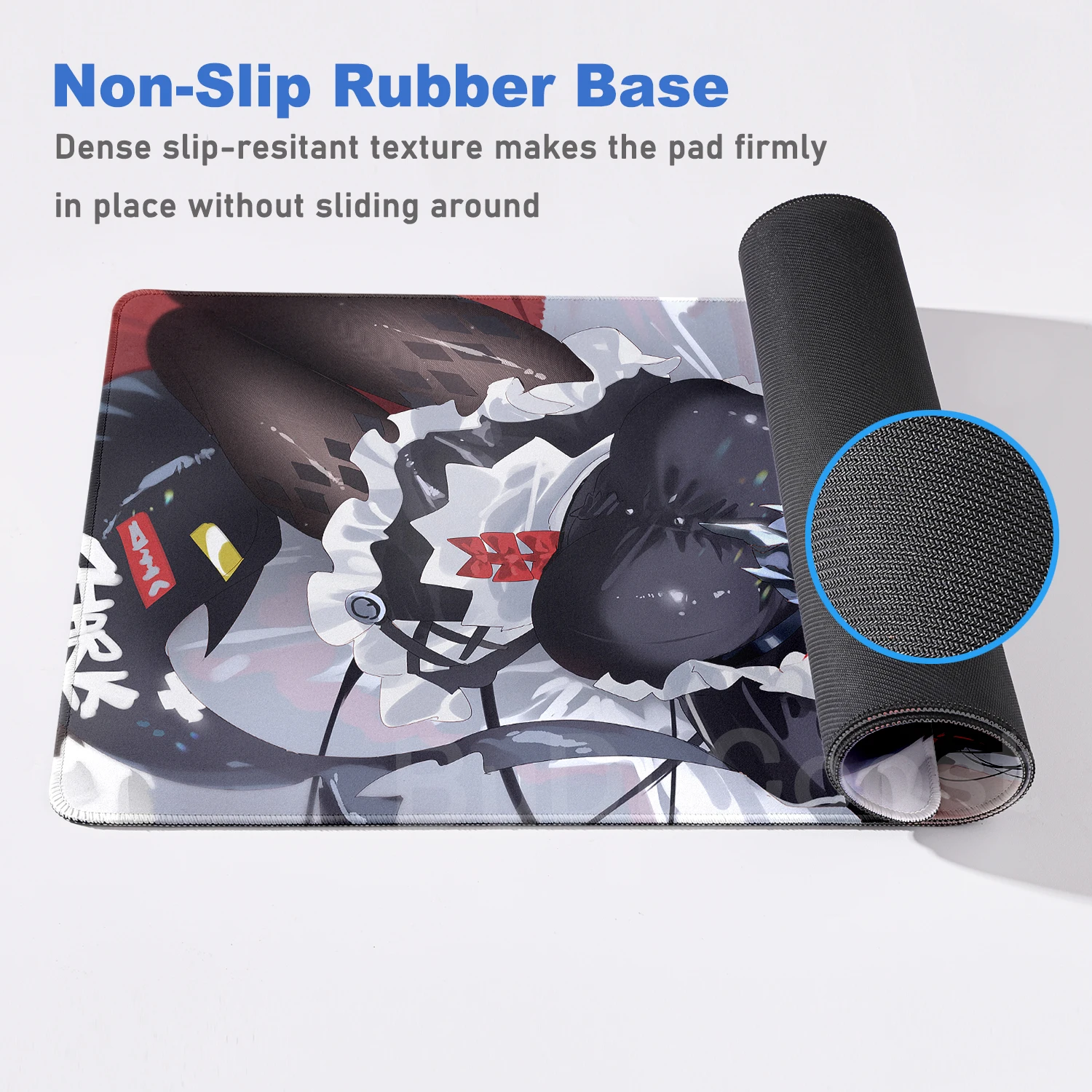 Zenless Zone-Zero Ellen Joe Rubber Mouse Pad, PC Game, Bloqueio Borda, Mouse Pad de Computador, Escritório HD Printing, Desk Mat