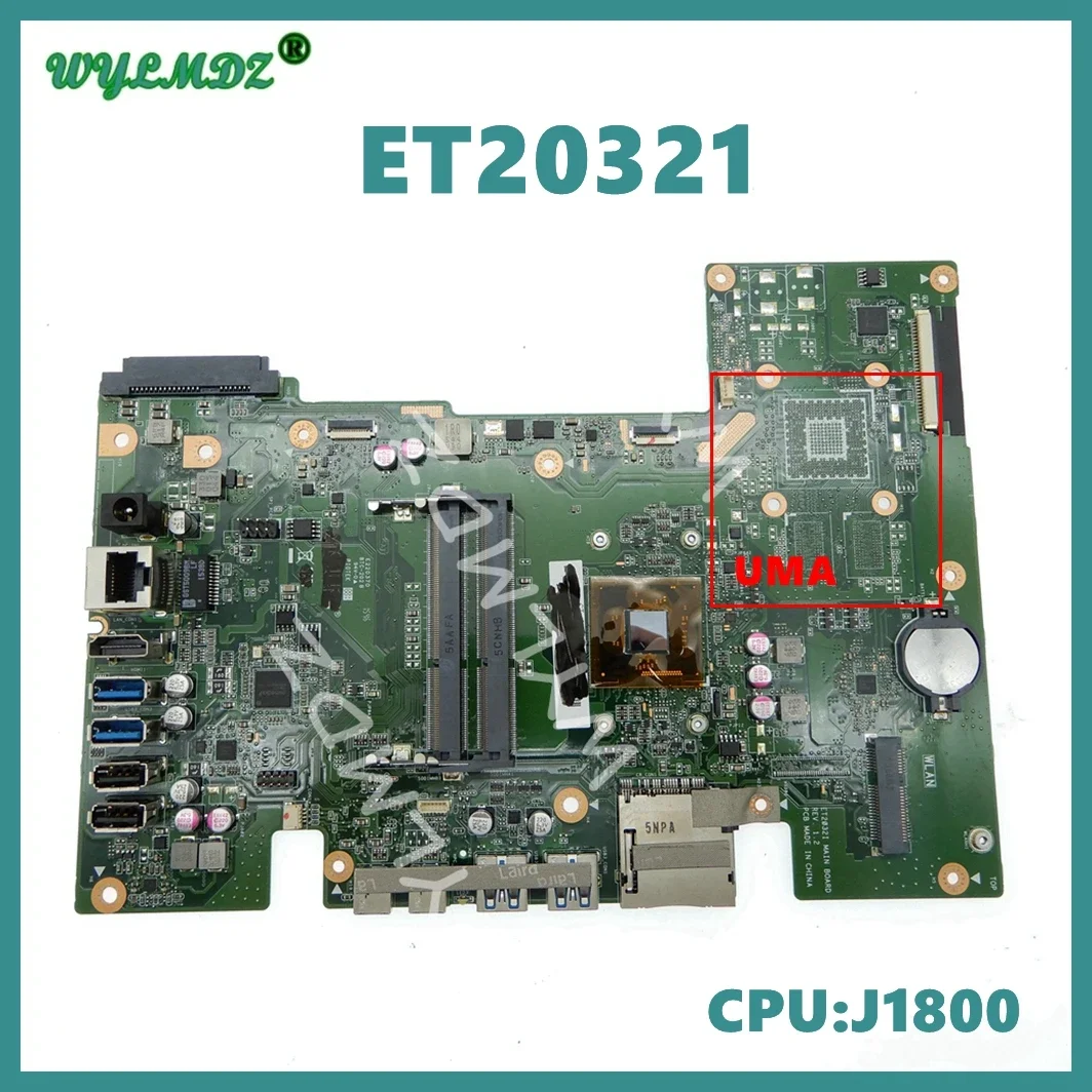 ET2032I with J1800 CPU Motherboard For Asus ET2032I ET2032 Mainboard 100% Tested OK