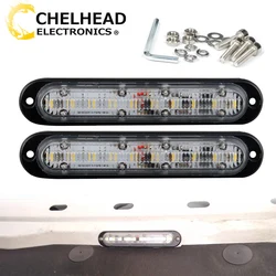 Led DRL Bumper Backup Light Signal Taillight Clearance Marker Lights Work Auxiliary Lighting for Offroad 4x4 ATV Moto Boat Car