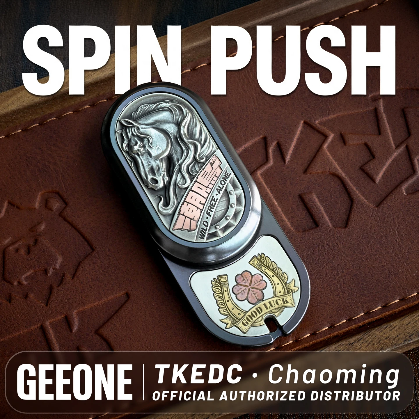 TKEDC Generation 6 Chaoming Pure Mechanical Push Slider Stress Relief Toy