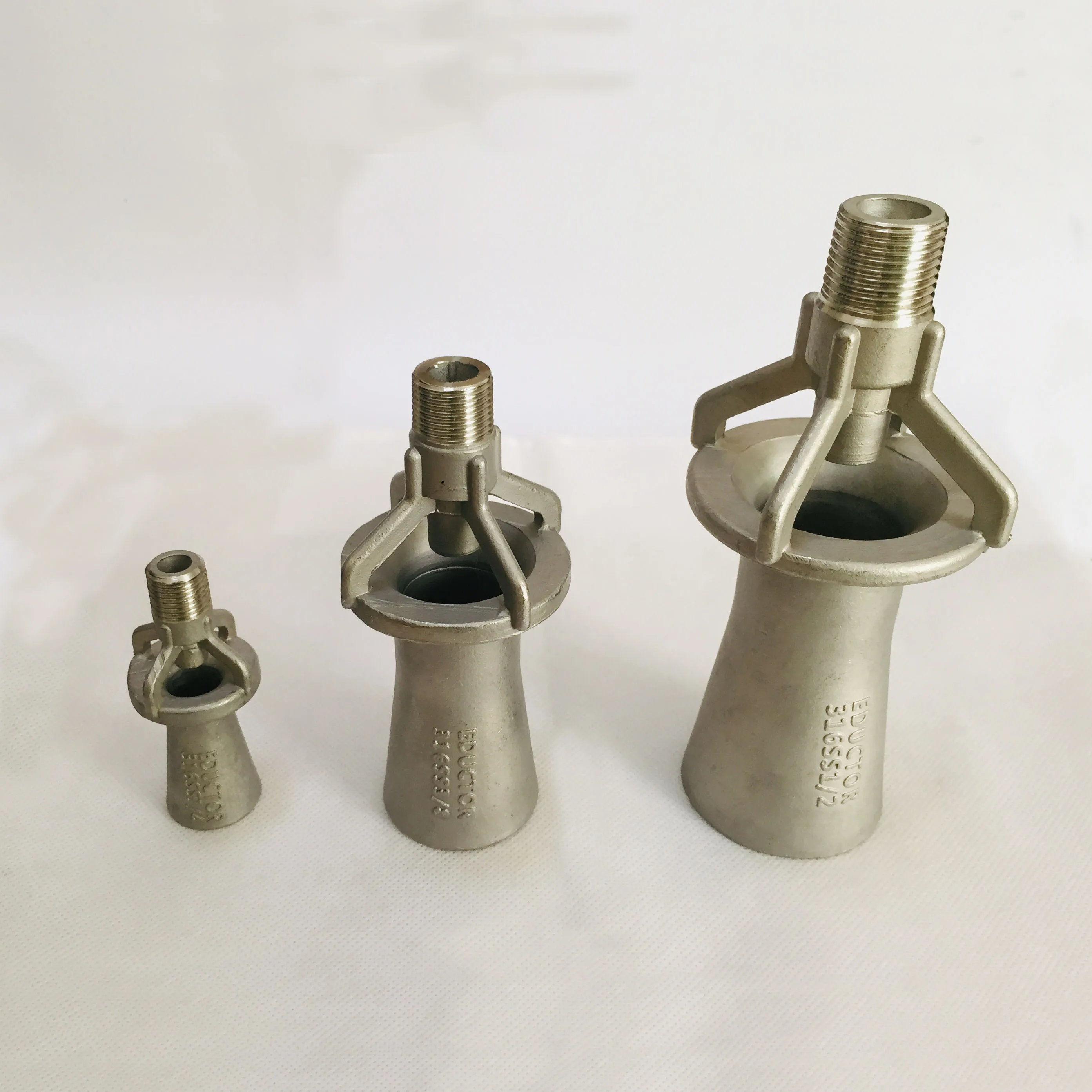 1/4 Zoll BSPT Eductor-Venturi-Düse aus Edelstahl 316, industrielle Epoxy-Mixed-Jet-Venturi-Düse