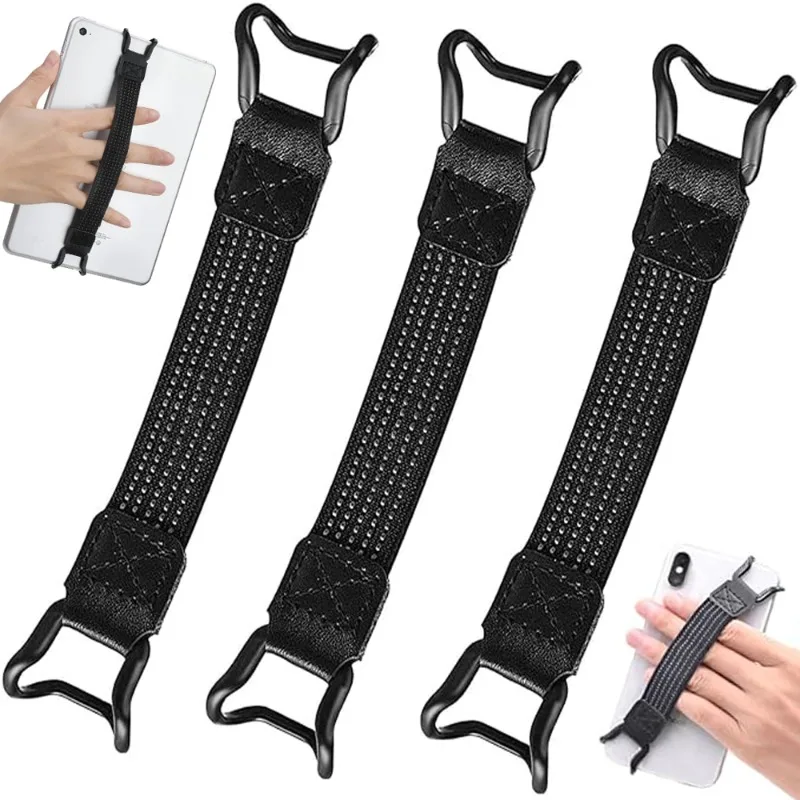 Mobile Phone Tablet Universal Elastic Band Holder Strap One-handed Operate Finger Grip Anti-drop Stretchable Bracket Strap