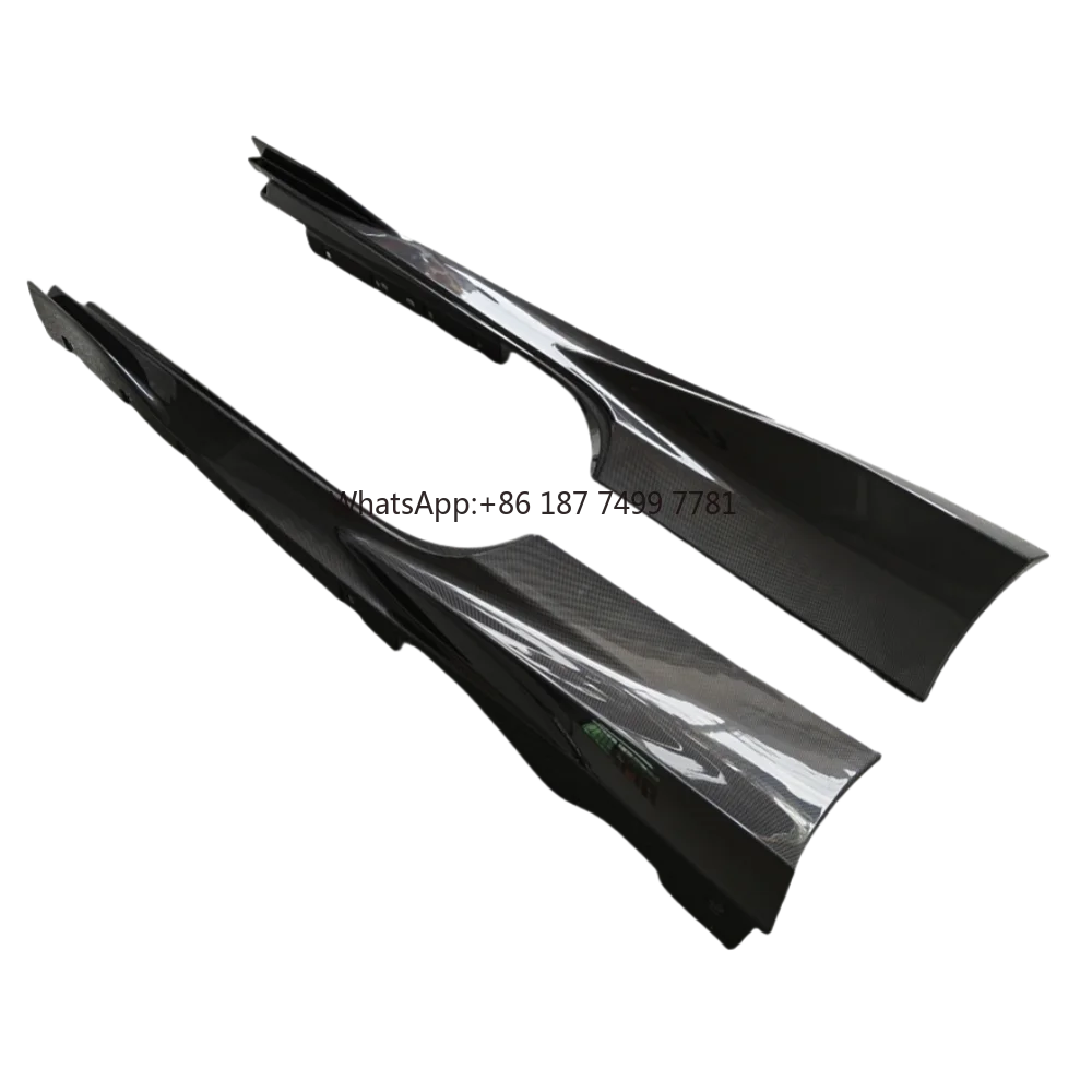 

Suitable for . F8 Modification Upgrade OEM Carbon Fiber Side Skirt Body Kit