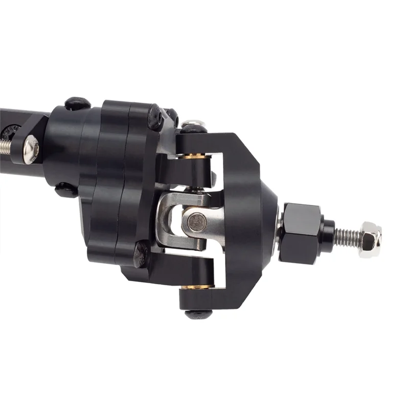 B78B-2個 CNCメタル製フロントおよびリアポータルアクスルセット 1/10 RCロッククローラーカー Axial SCX10 I II 90046 90047 アップグレードパーツ用