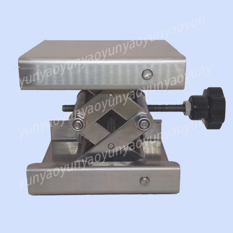 Laboratory Small Manual Lifting Table - PT-YS01 Stainless Steel Discharge Simple Lifting Platform