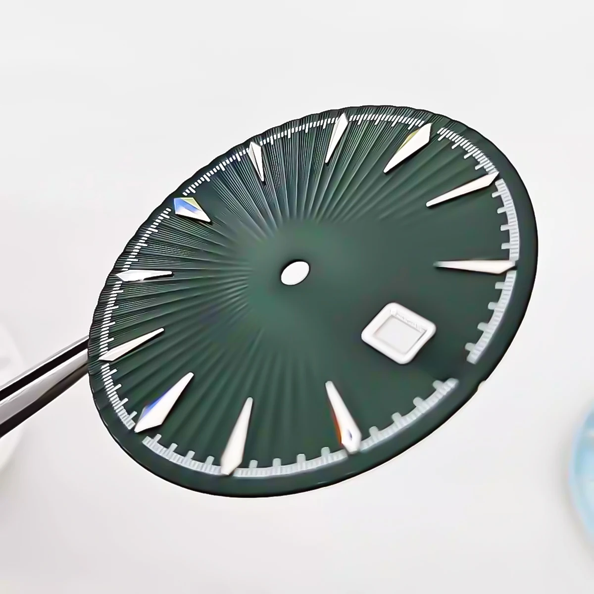 29 مللي متر تاريخ الرجال والنساء ساعة الطلب شعاعي نمط سطح مع ساعة واحدة استبدال أجزاء لحركة NH35/NH36