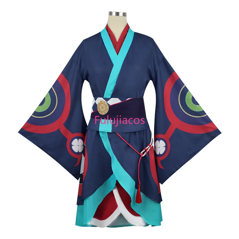 

The Medicine Seller Cosplay Costume Adult Men Kimono Belt Outfits
