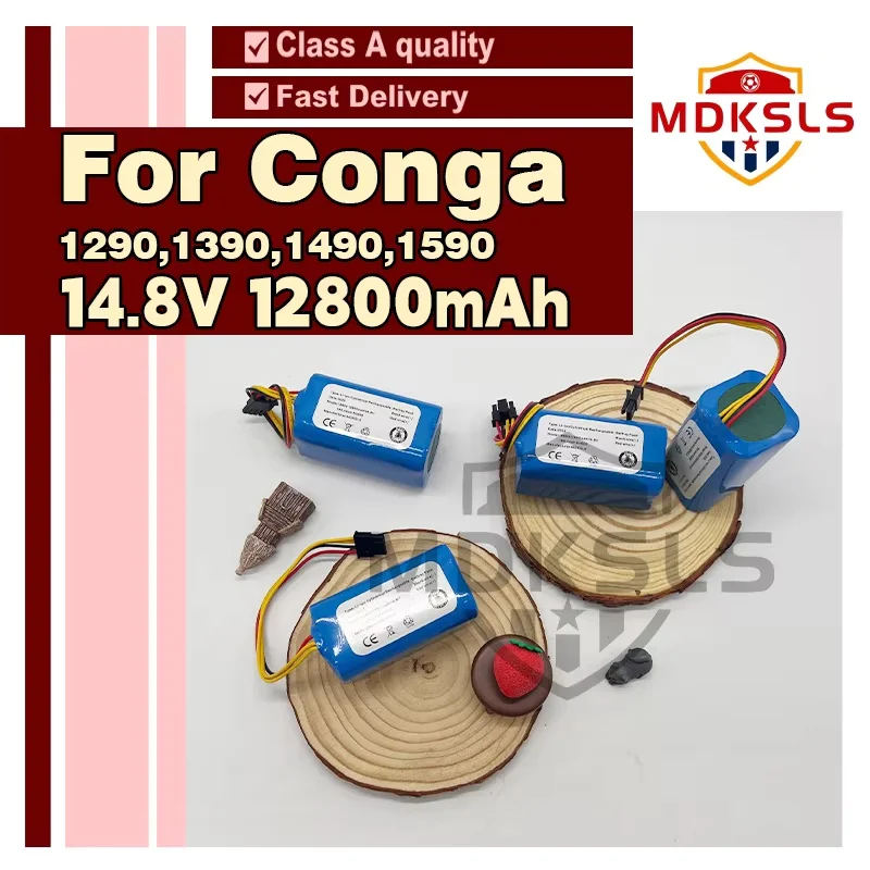 14.8V 12800mAh lithium ion battery for LIFERO RX9 360 S5 S7pro T90 Cecotec Conga 1290 1390 1490 1590 880L vacuum cleaner Sweepe