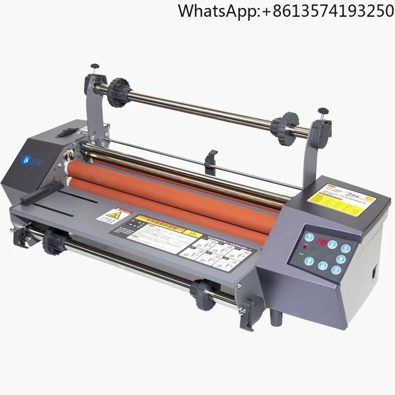 A3+ Fully Automatic Laminator Thermal Laminator Document Roll Laminator Single-sided and Double-sided Can Laminate