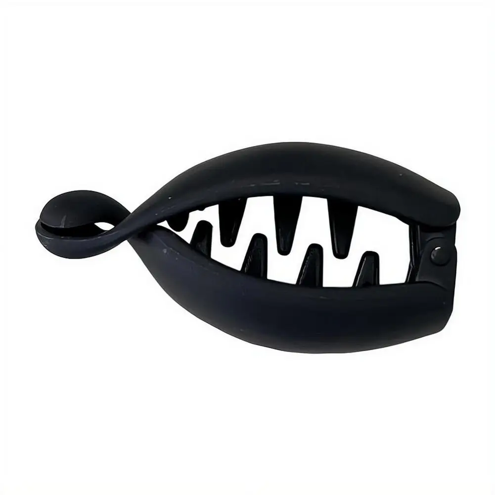 Bananen-Haarspange für Frauen, rutschfest, für hohe Pferdeschwänze, starker Halt, französische Twist-Haarspange für dickes Haar, Haaraccessoires – Detail 4