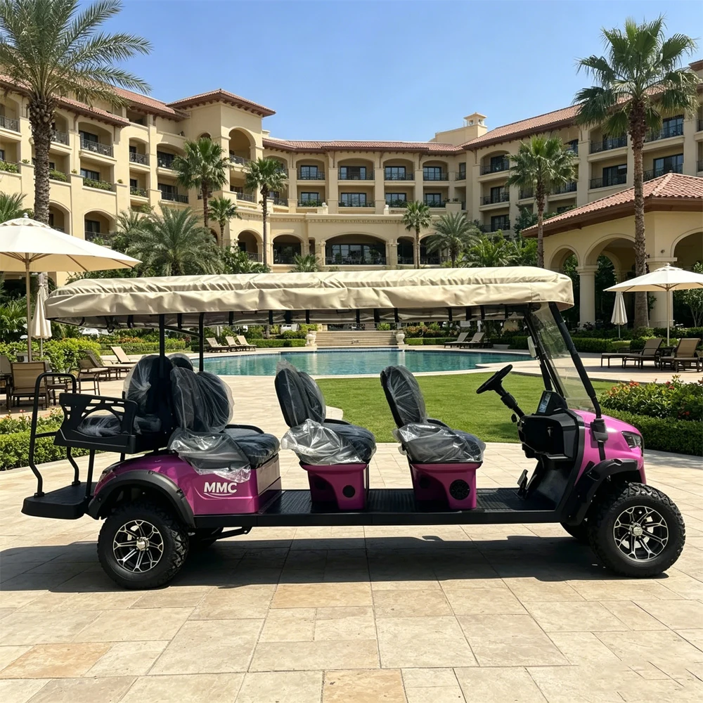 4x4 New Model Off-Road Buggy Mini Jeep All-Terrain Electric 6 Seater Golf Cart Lithium Battery Golf Carts 8 Seater Golf Car