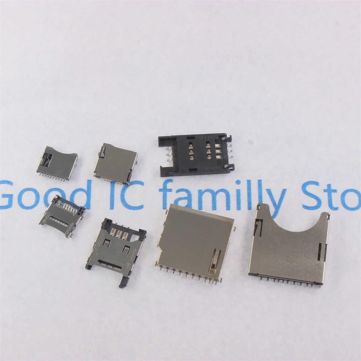 10pcs SD/Mini/TF/SIM/Nano/Micro Card Holder Card Slot Size Long and Short Body with Self Elastic Flip Cover
