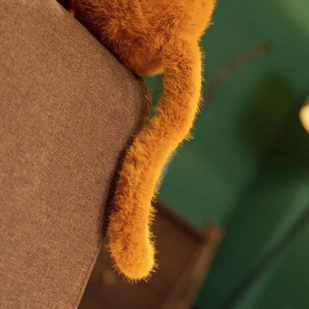 

Забавная интерактивная плюшевая обезьянка из ПП-хлопка, имитирующая сидящую обезьяну, мультяшная игрушка-животное, декор для дома